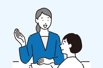 カウンセリングのイラスト