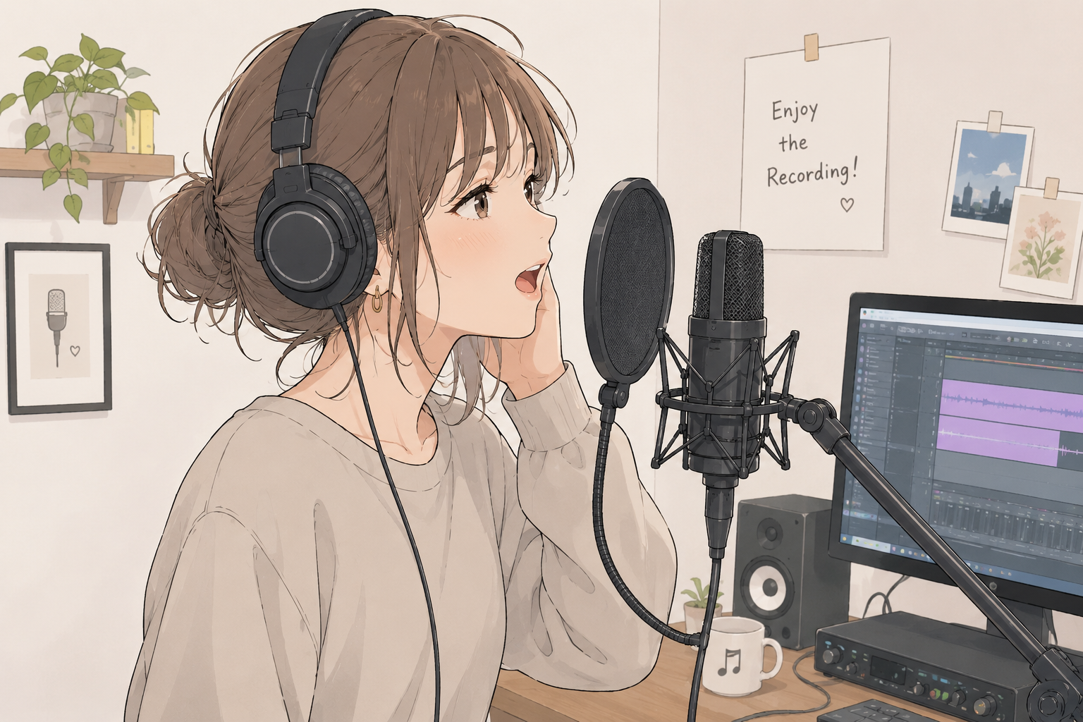 なぜか録音の時だけ下手に聞こえる…そんな時に見直したいこと